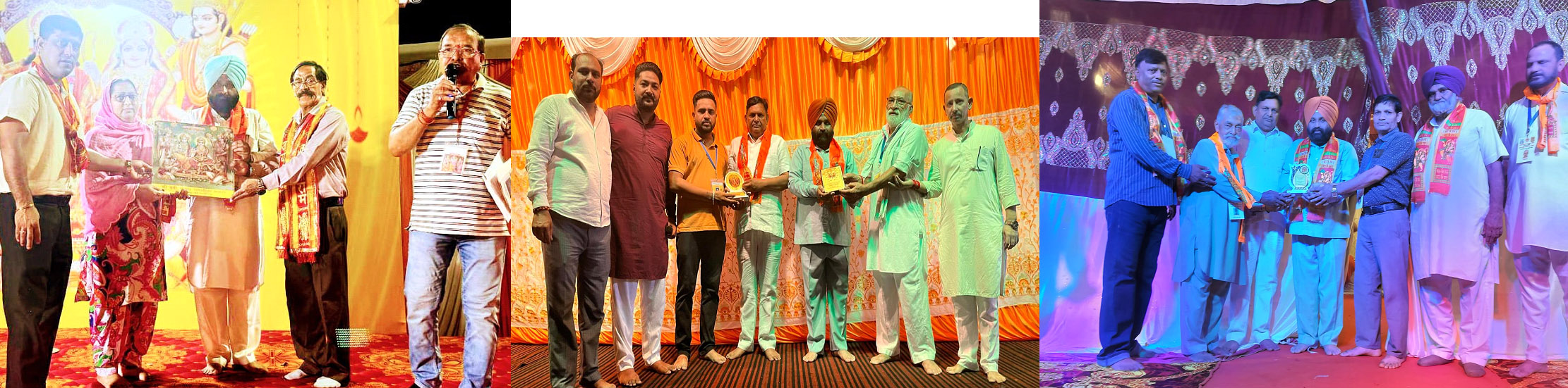 Ramleela Committees of Burail and Sectors 45-46 Honour Social Workers